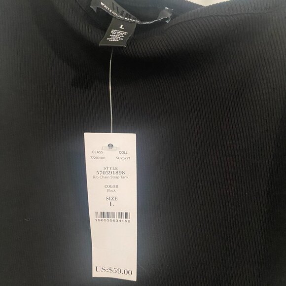 White Horse Black Market -Black one should with chain top- size large - Picture 6 of 6